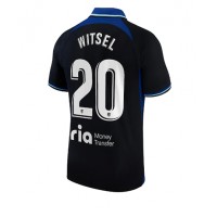 Atletico Madrid Axel Witsel #20 Fotballklær Bortedrakt 2022-23 Kortermet